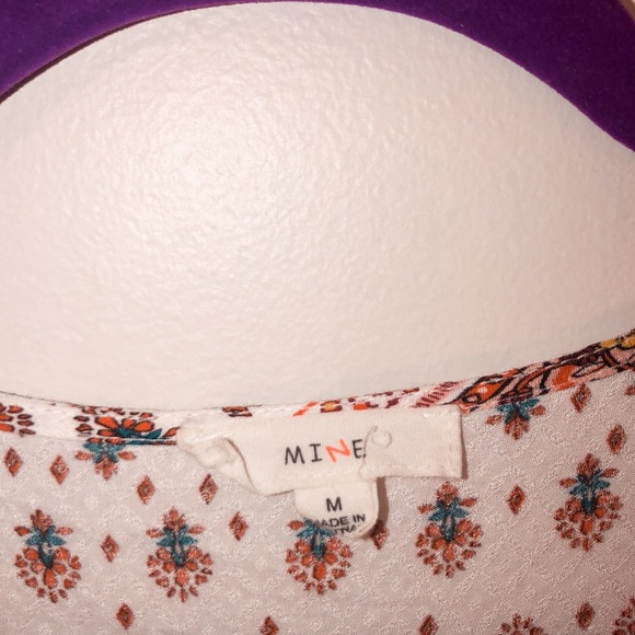 Mine Multicolored Flowy Blouse - Picture 4 of 4